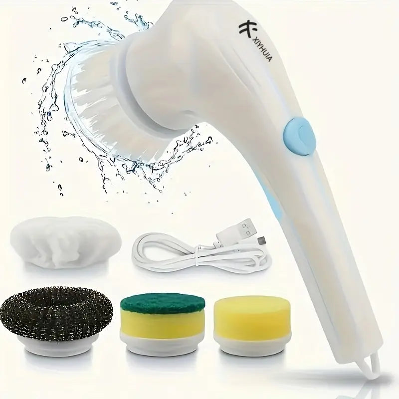 Rechargeble electric  spin scrubber